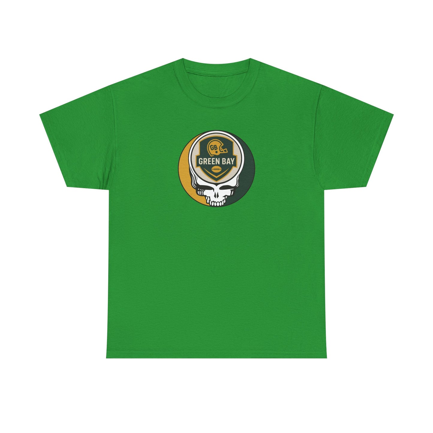 Green Bay Packers Stealie Grateful Dead Steal Your Face T-Shirt - NFL