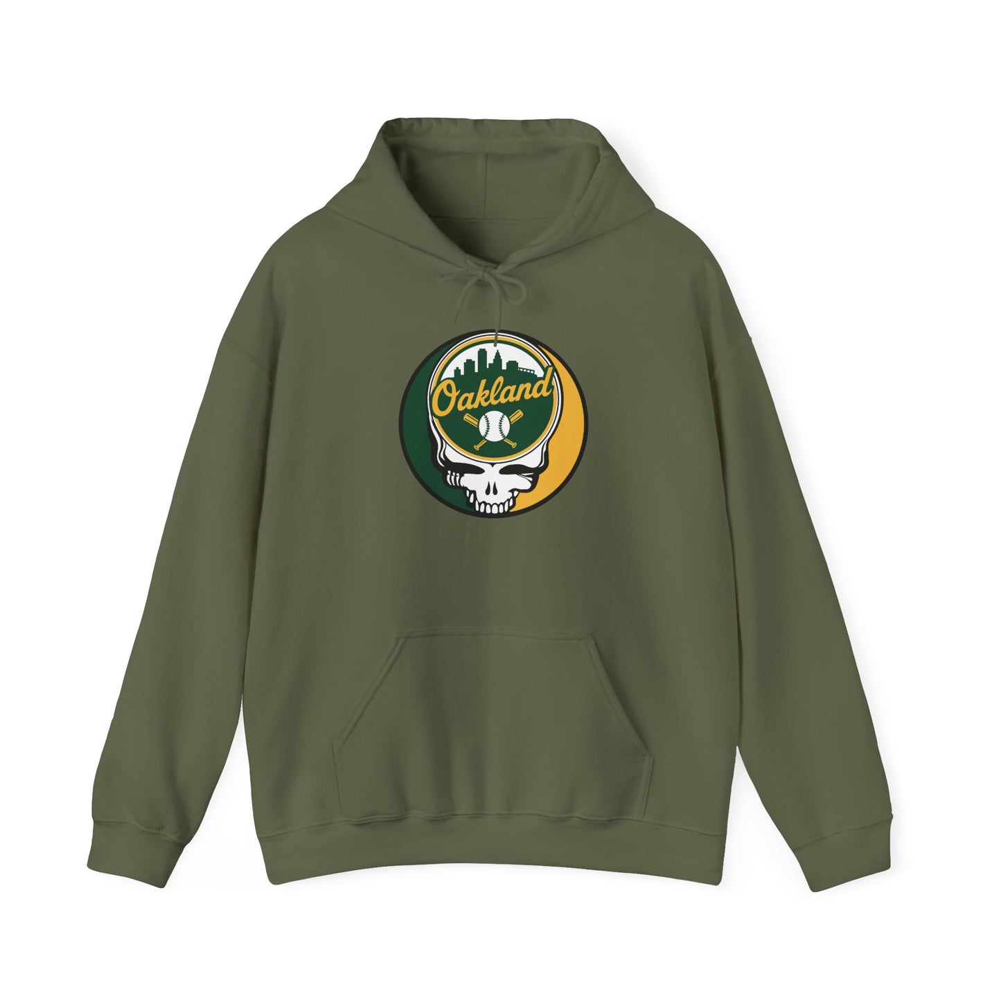 Oakland A's Grateful Dead Unisex Heavy Blend Hoodie - MLB