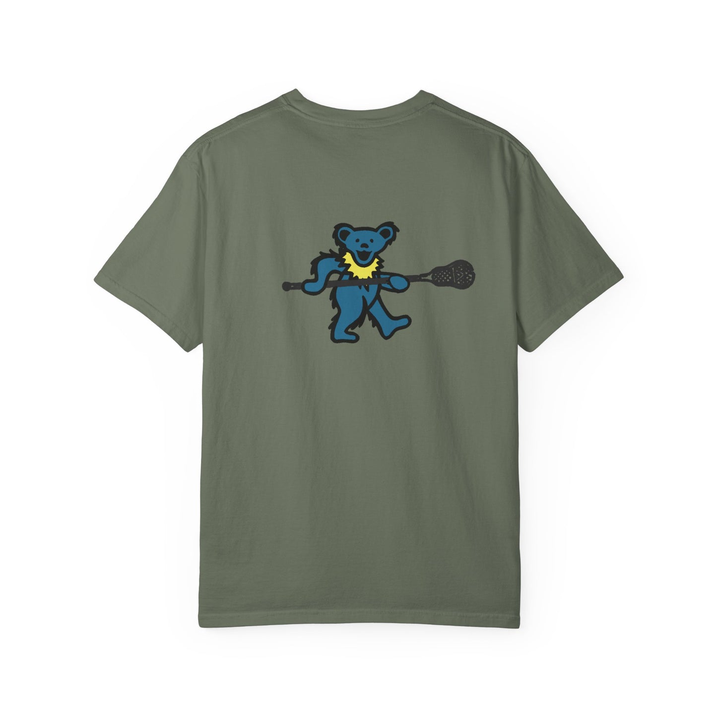 Lax Bear Unisex Garment-Dyed T-shirt