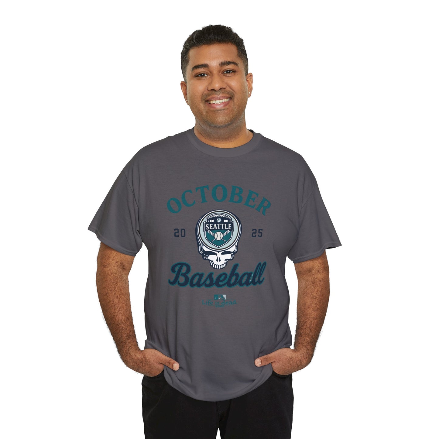 Seattle Mariners Playoffs 2025 Stealie Grateful Dead Tshirt
