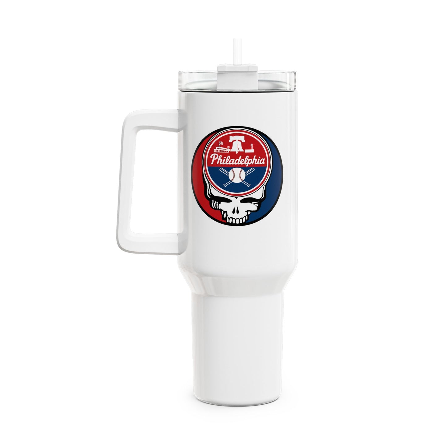 Philadelphia Phillies "Fat Man" Tumbler, Double Insulated 40oz Travel Mug