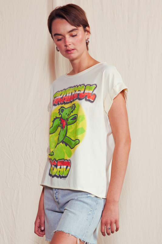 Grateful Dead Marching Bear Top