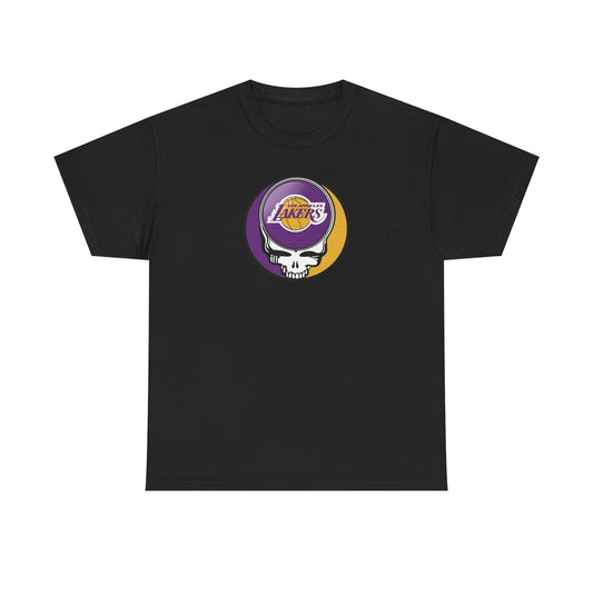 Los Angeles Lakers Grateful Dead Steal Your Face T-Shirt - NBA