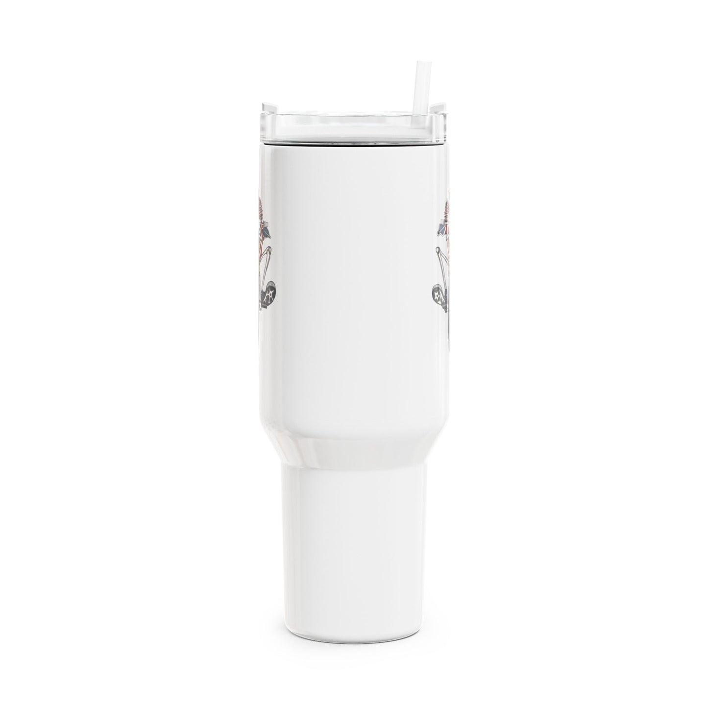 Psychle Sam "Fat Man" Tumbler, Double Insulated 40oz Travel Mug