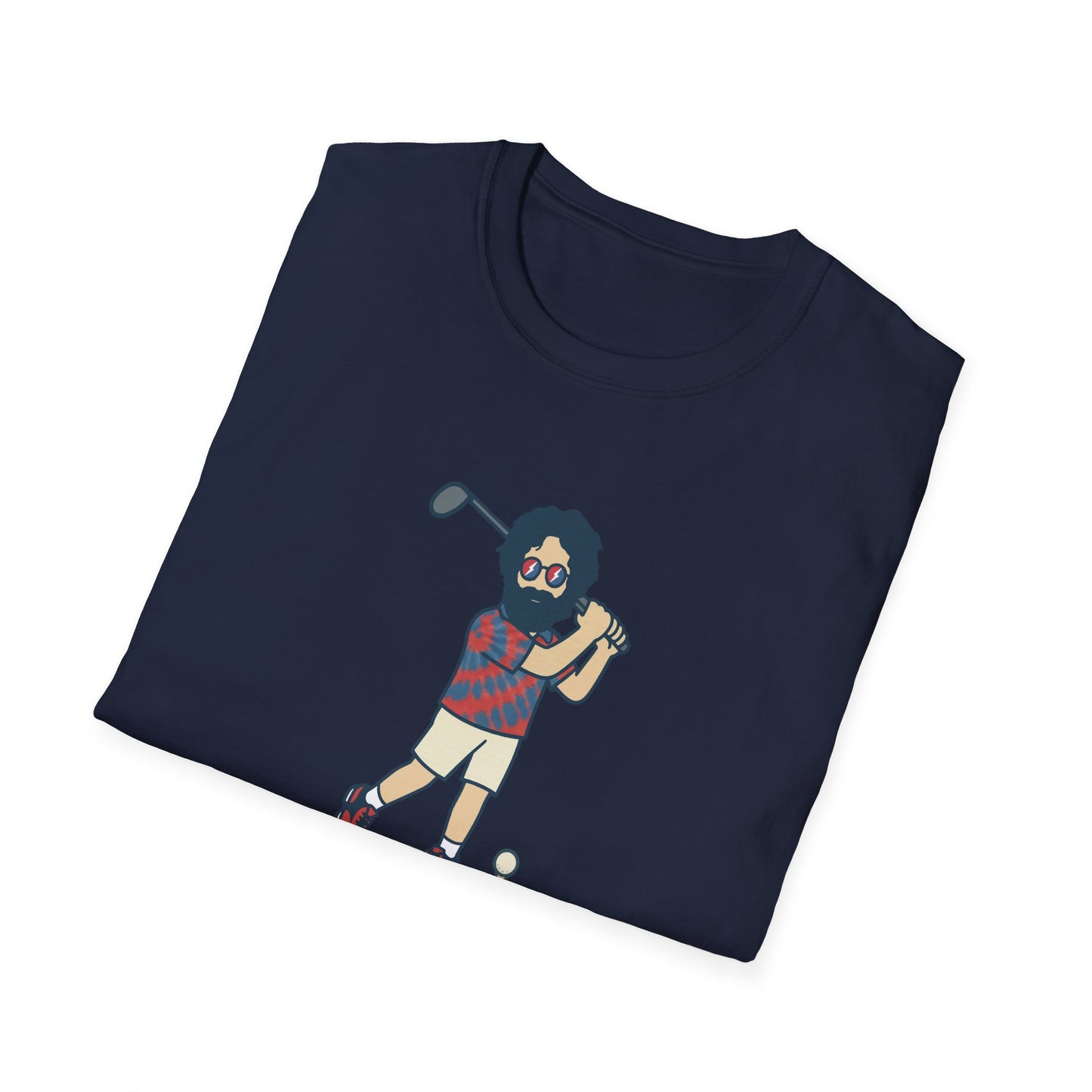 Golfin' Jerry - Life is dead. Grateful Dead TShirt