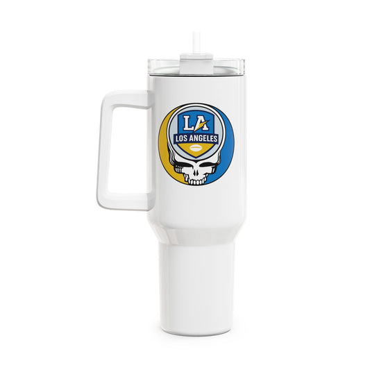 Los Angeles Football Stealie "Fat Man" Tumbler, Double Insulated 40oz Travel Mug - NFL