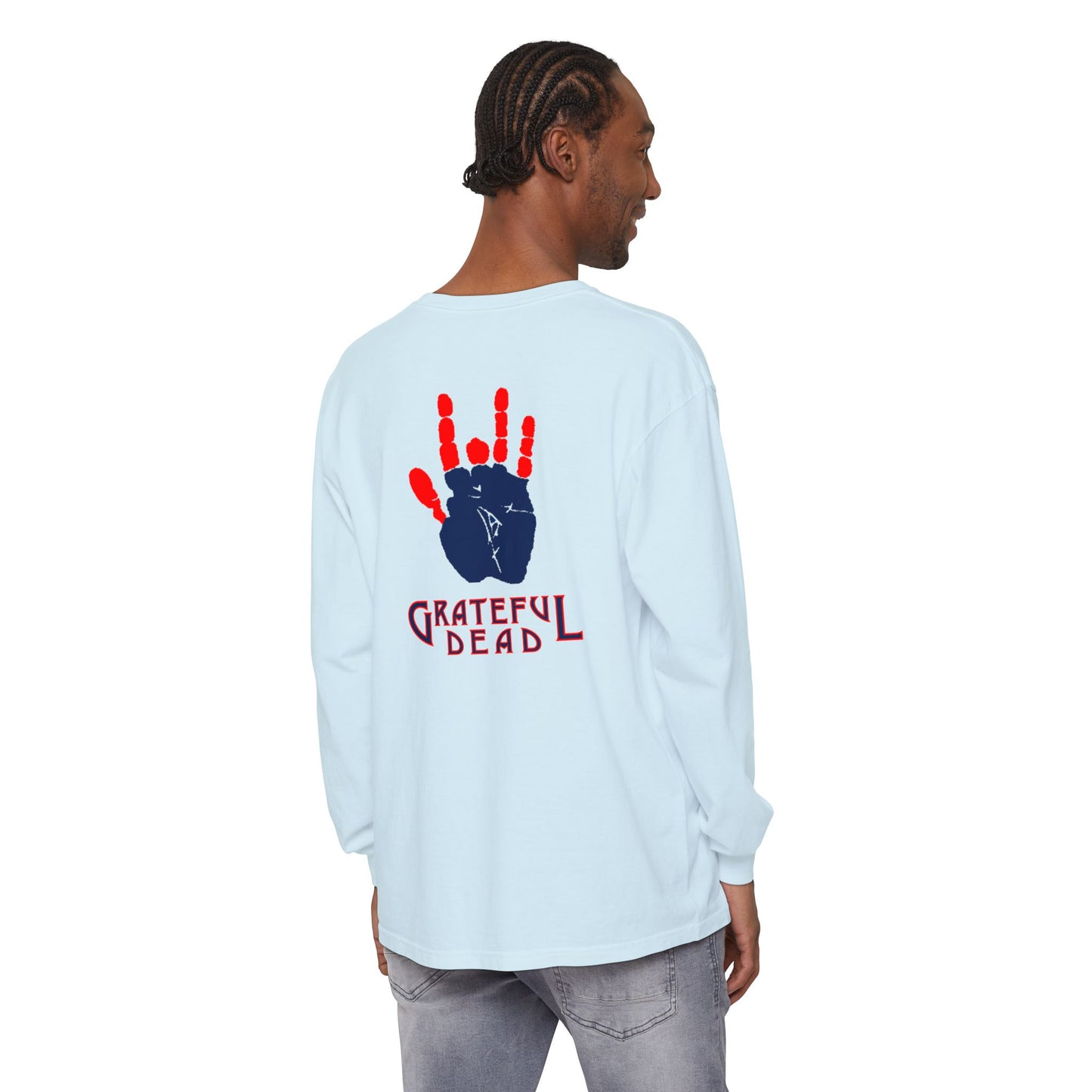 Jerry's Hand Grateful Dead Vineyard Collection Garment-dyed Long Sleeve T-Shirt