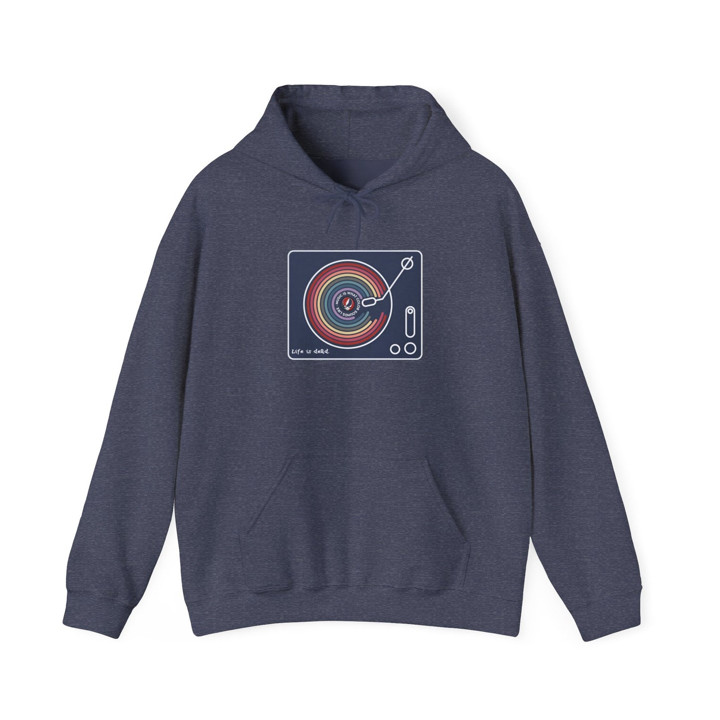 Life is dead. 'Music Is What Colors Sound Like' Grateful Dead Unisex Hoodie