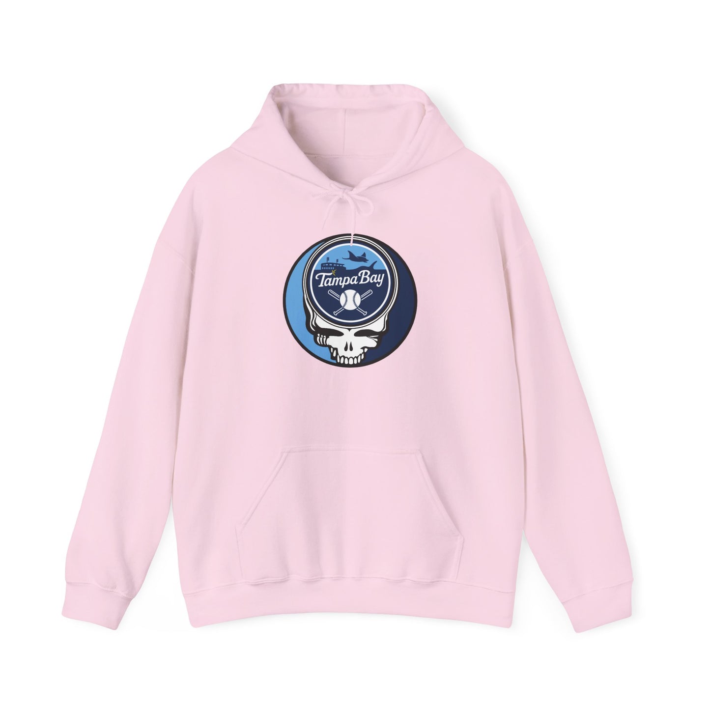 Tampa Bay Rays Grateful Dead Unisex Heavy Blend Hoodie - MLB
