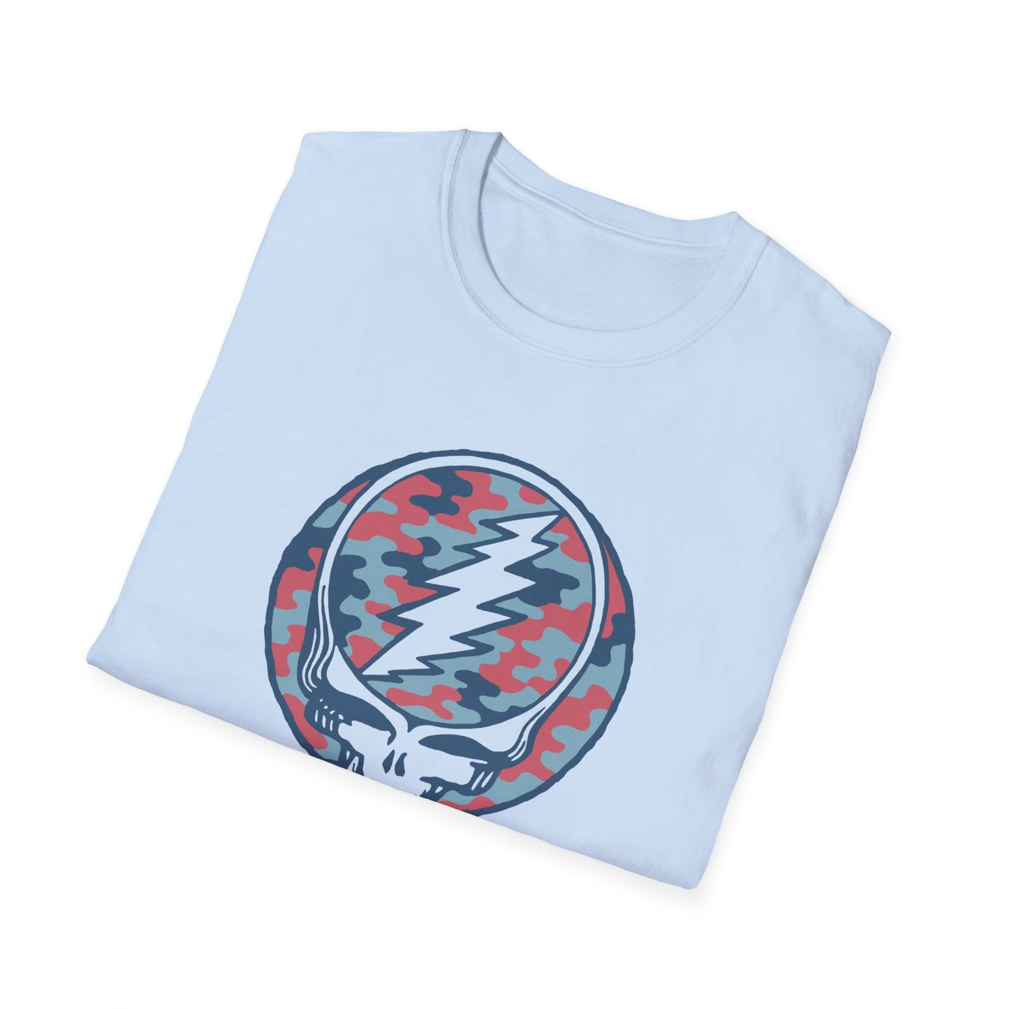 Camo Stealie Color Match Vineyard Collection Grateful Dead TShirt