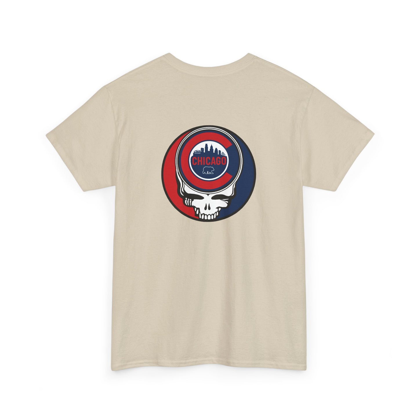 Chicago Cubs Two-Sided Grateful Dead Steal Your Face T-Shirt - MLB