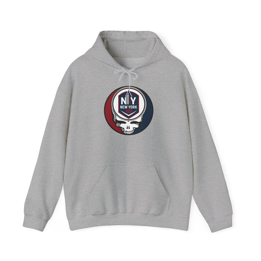 New York Football Stealie Grateful Dead Hoodie Sweatshirt - NFL
