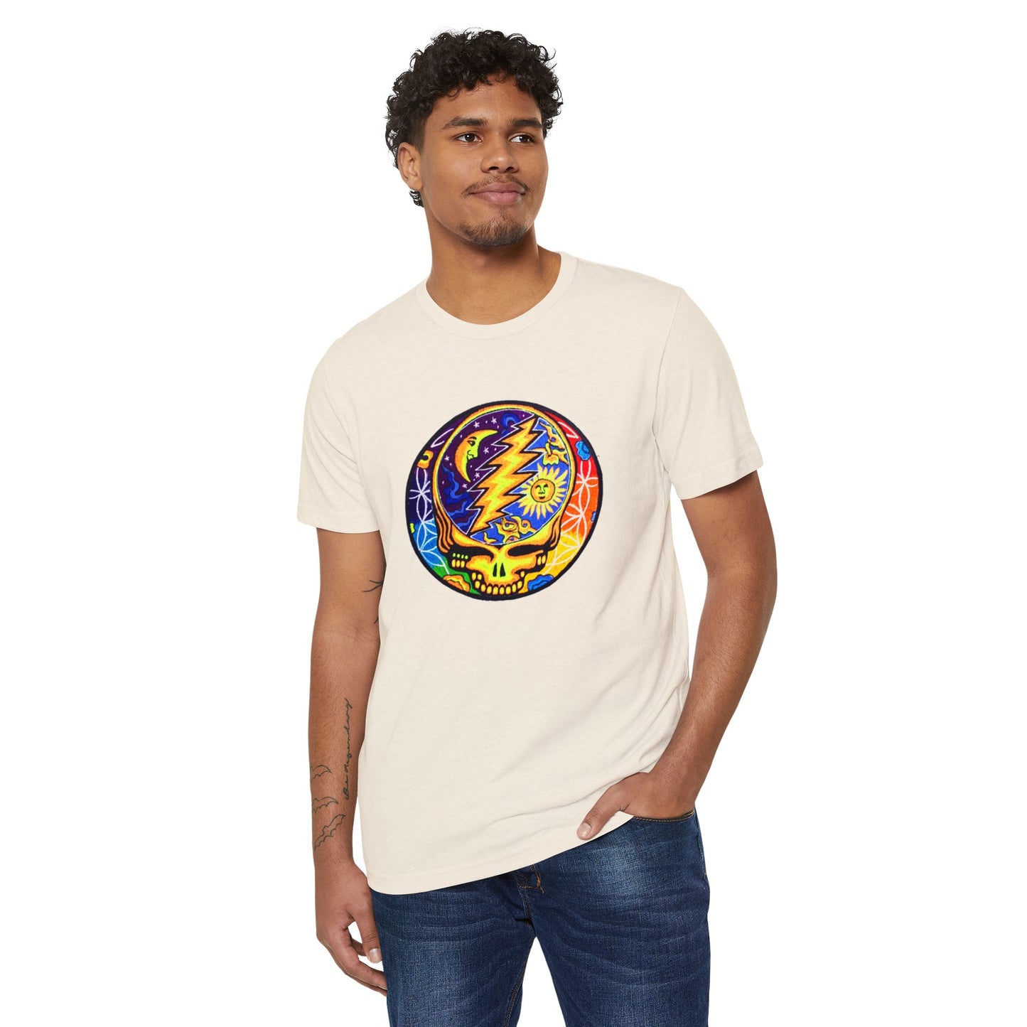 Stealie Art Vineyard CollectionUnisex Recycled Organic T-Shirt