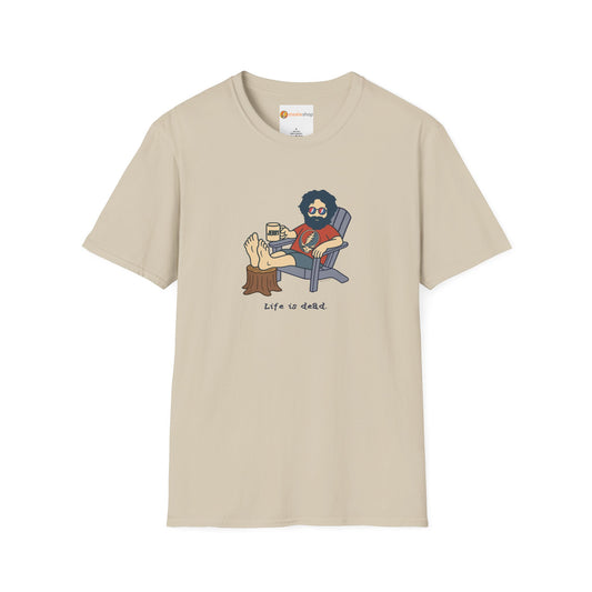 Grateful Dead - Life is dead. Adirondack Jerry T-Shirt