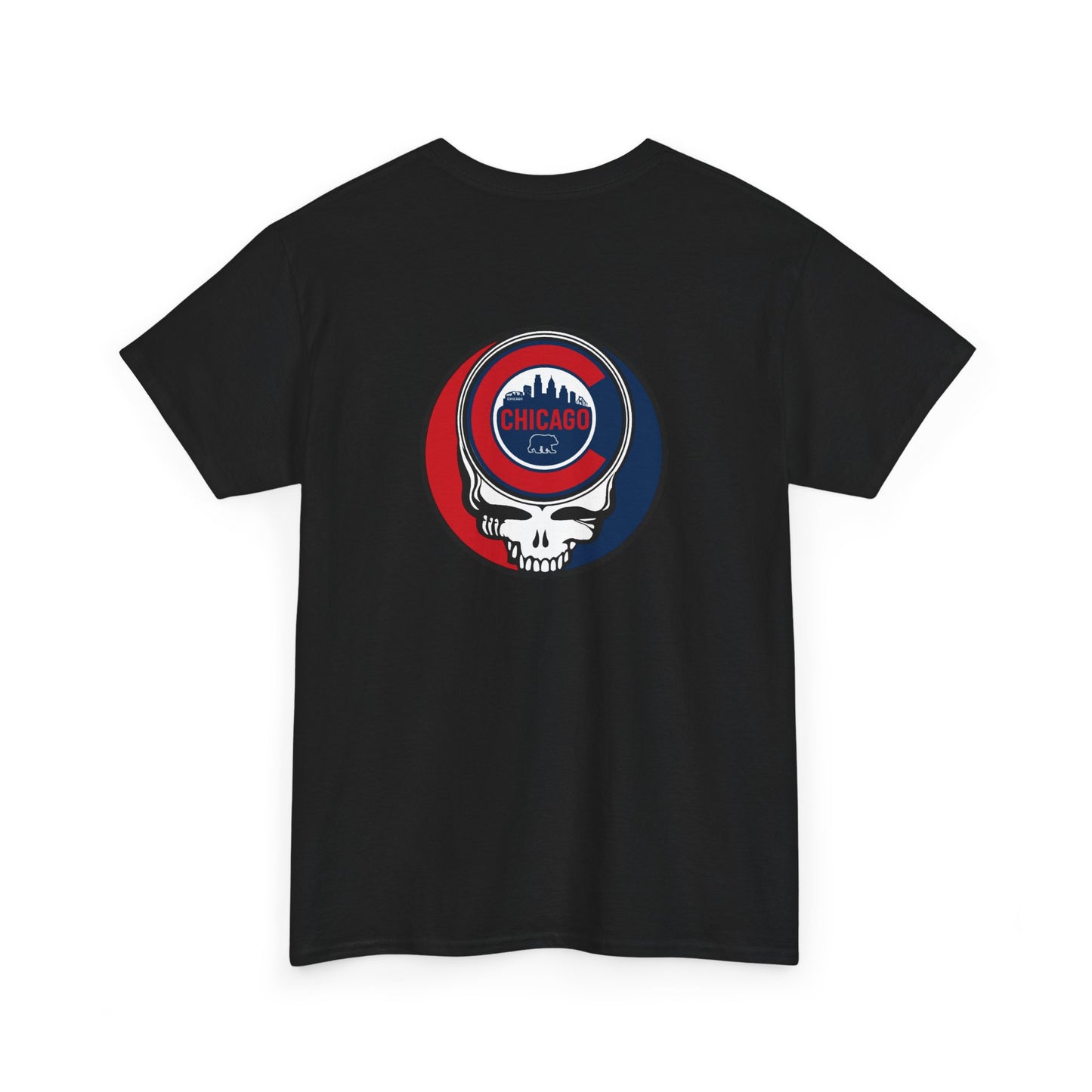 Chicago Cubs Two-Sided Grateful Dead Steal Your Face T-Shirt - MLB