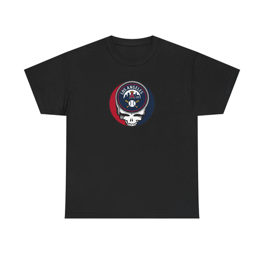 Los Angeles Baseball Grateful Dead Steal Your Face T-Shirt - MLB - Anaheim