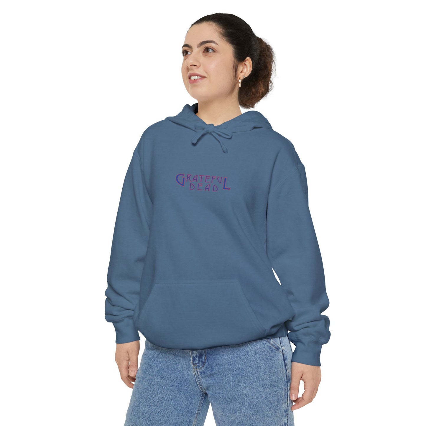 Tie-Dye Bear Vineyard Collection Unisex Garment-Dyed Hoodie
