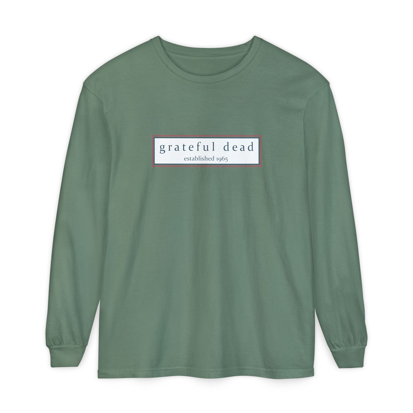 The Do-Dah Man Vineyard Collection Garment-Dyed Two-Sided Long Sleeve T-Shirt