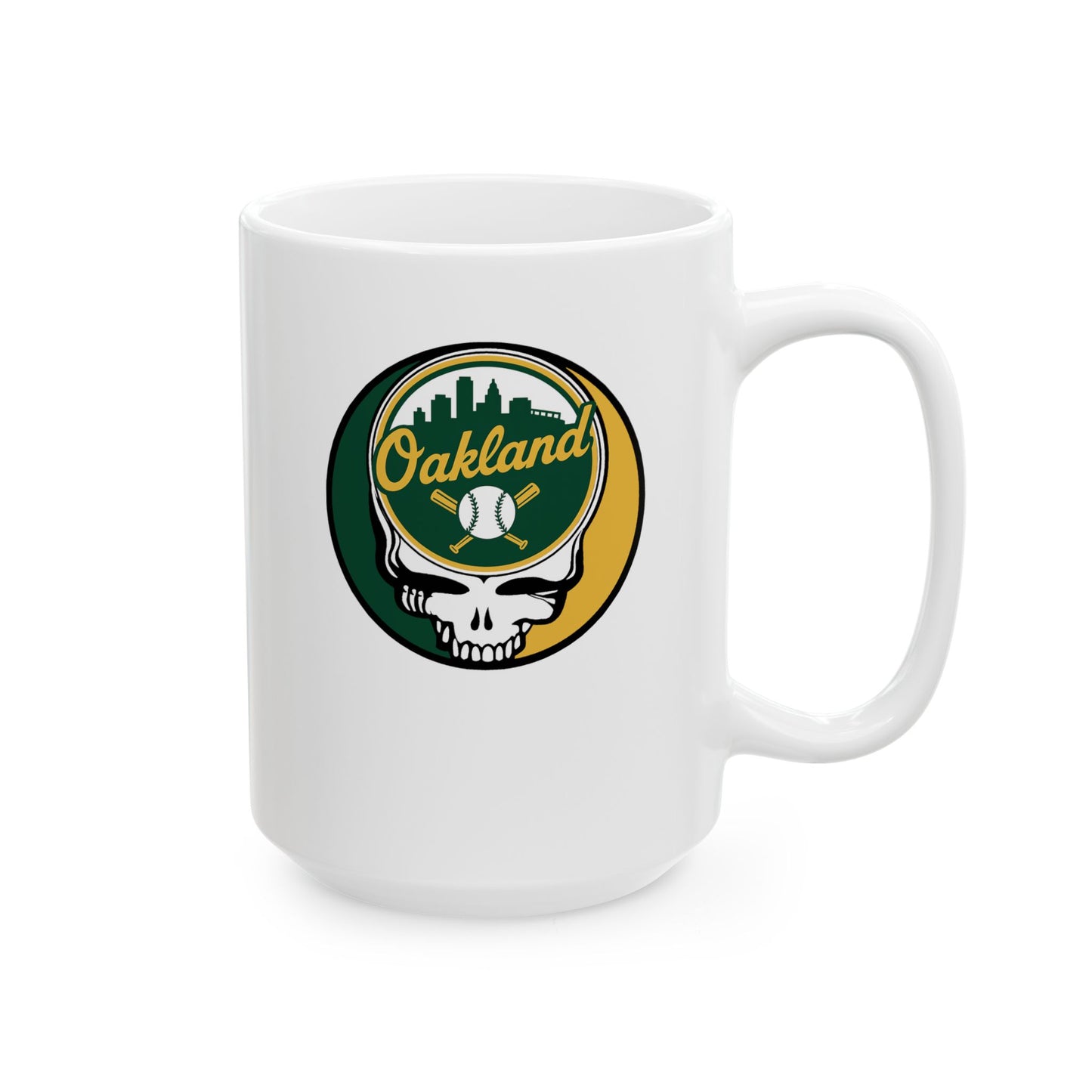 Oakland A's Stealie Ceramic Mug - MLB