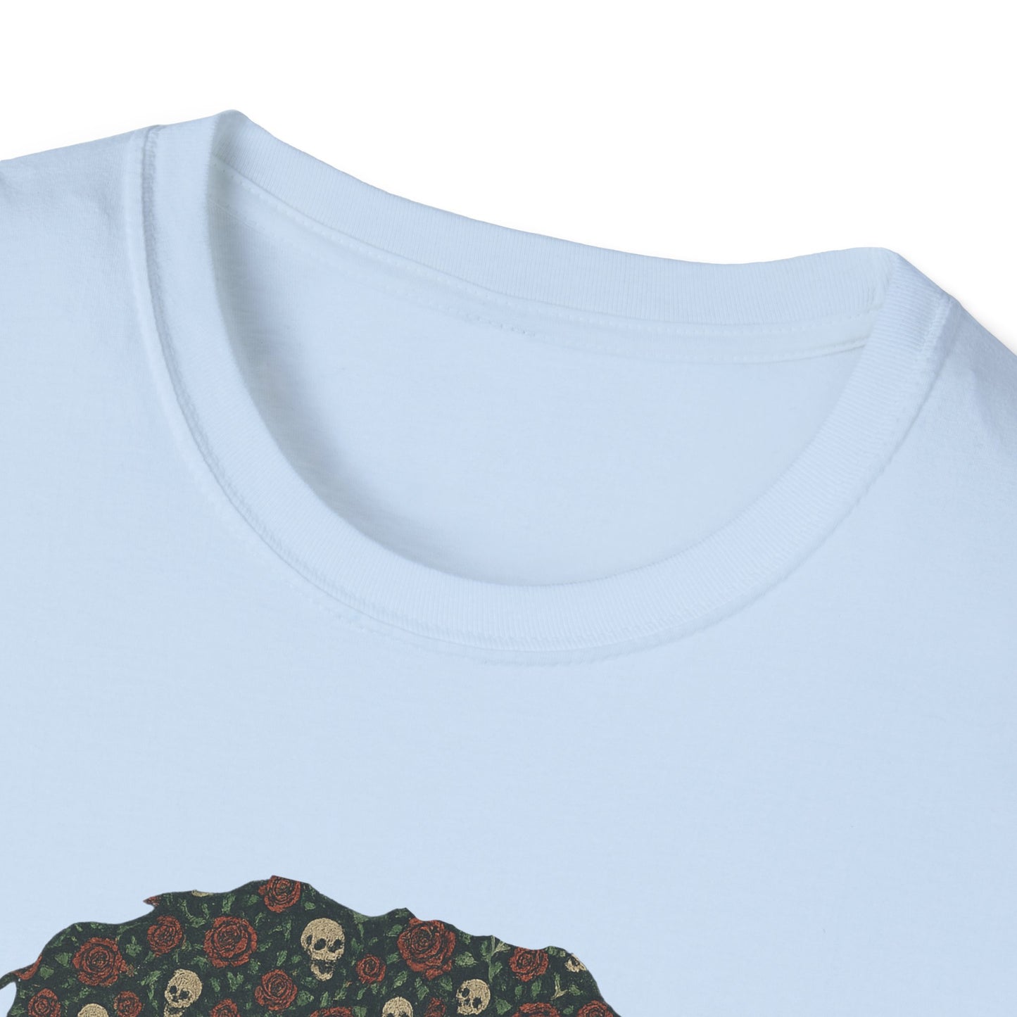 Skull & Roses Jerry Life is dead. T-Shirt