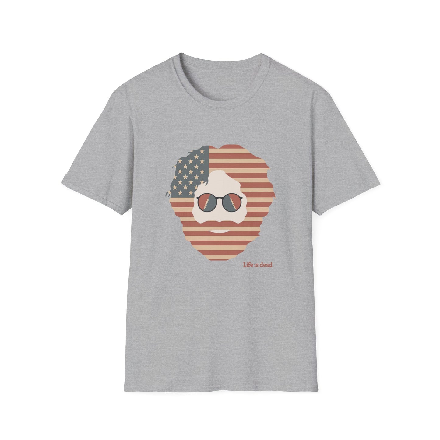 Stars & Stripes Jerry Life is dead. T-Shirt