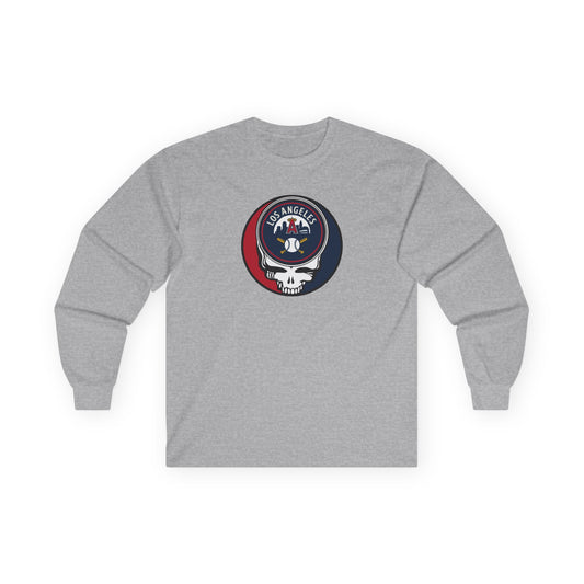 Los Angeles Baseball Grateful Dead Long Sleeve Tee - MLB