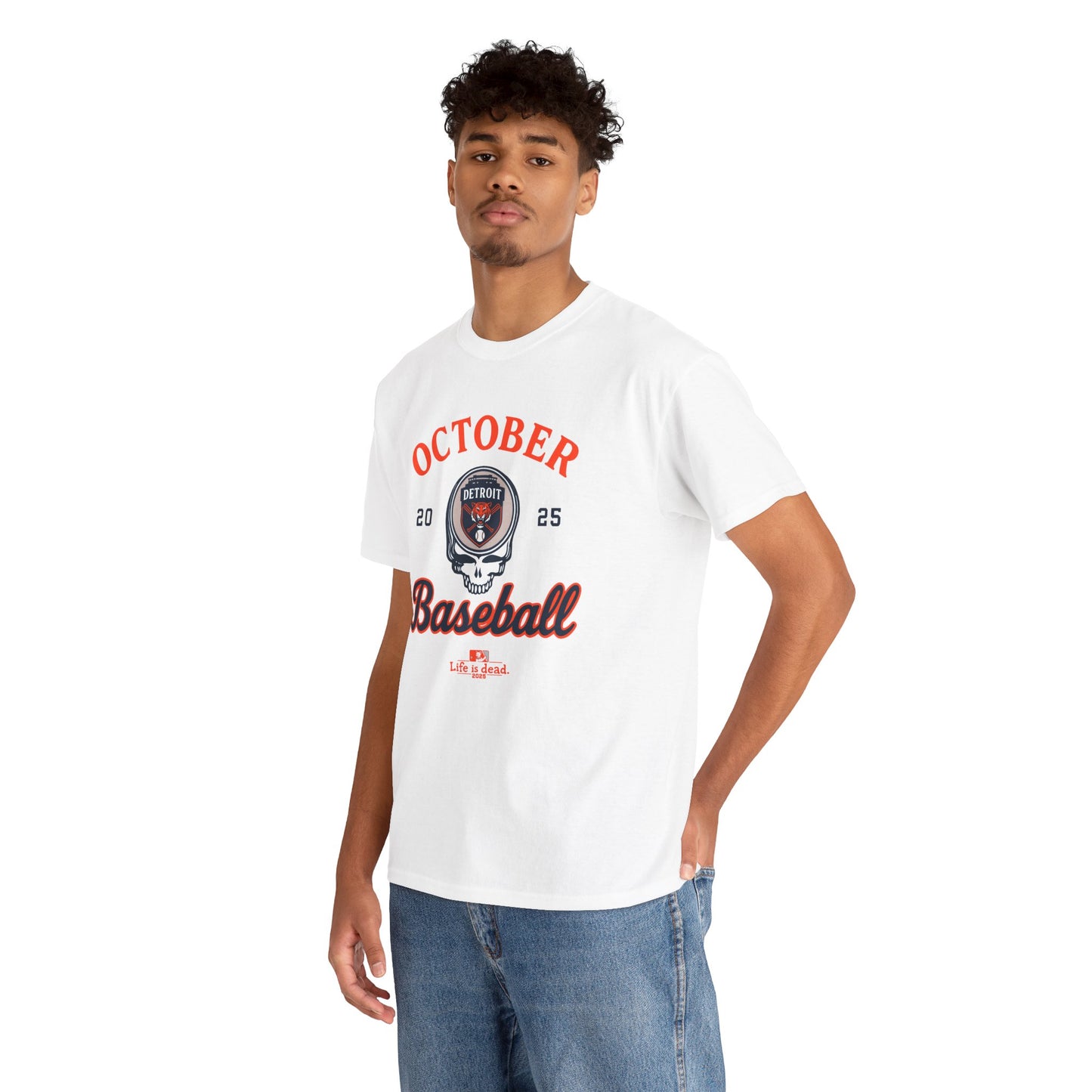 Detroit Tigers Playoffs 2025 Stealie Grateful Dead Tshirt
