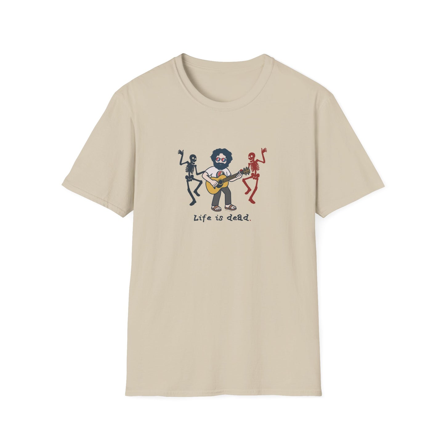 Jammin' Jerry And His Friends - Life is dead. Grateful Dead TShirt