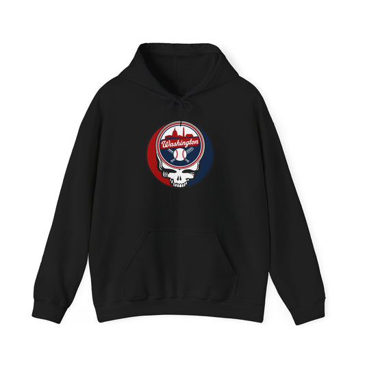 Washington Baseball Grateful Dead Unisex Heavy Blend Hoodie - MLB