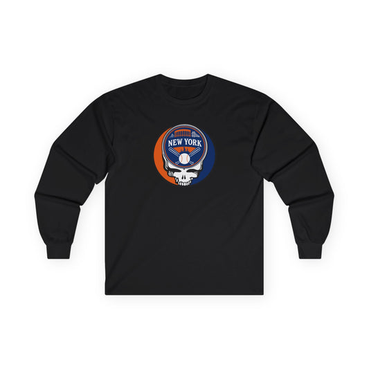 New York Baseball Grateful Dead Long Sleeve Tee - MLB