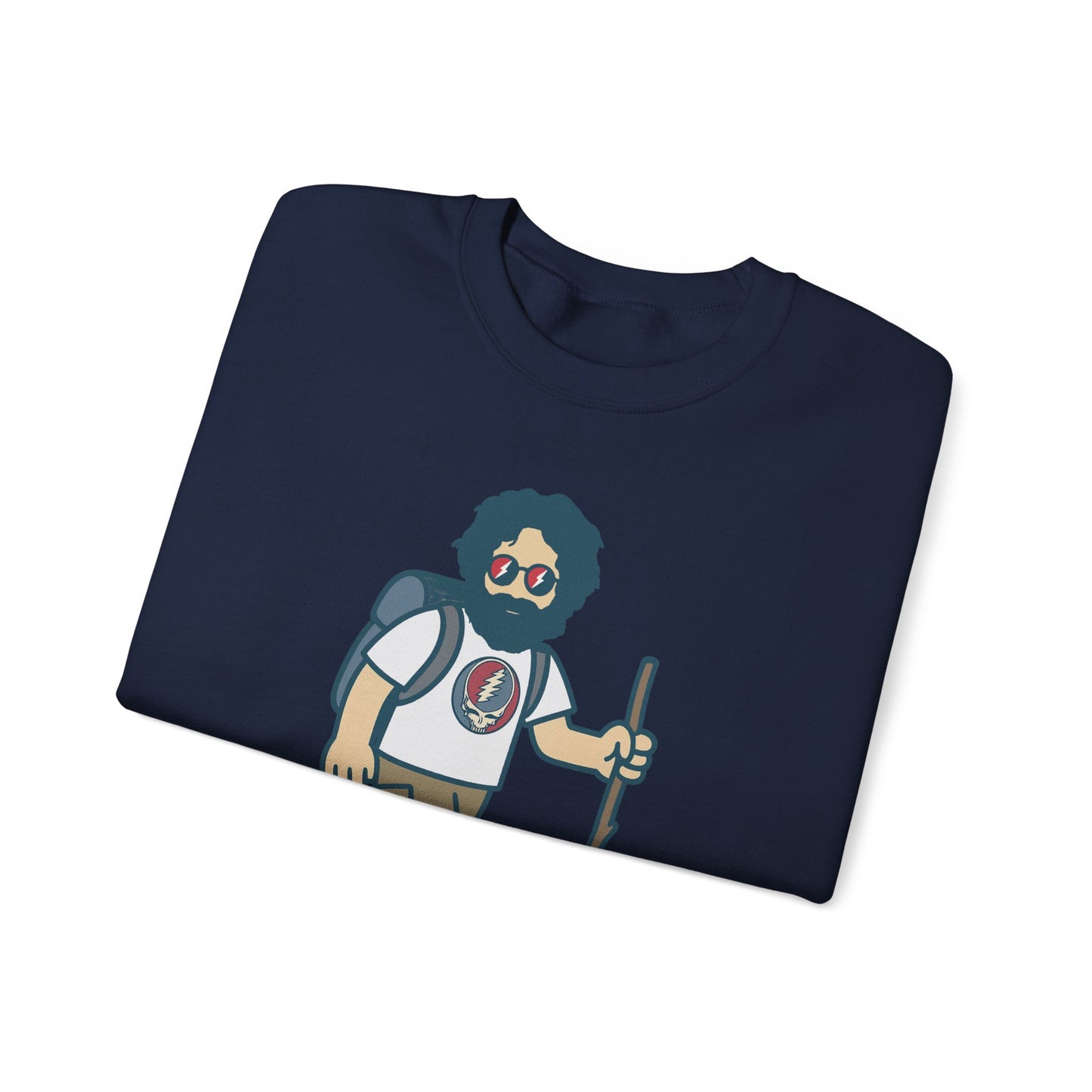 Hikin' Jerry | Life is dead. Crewneck Sweatshirt