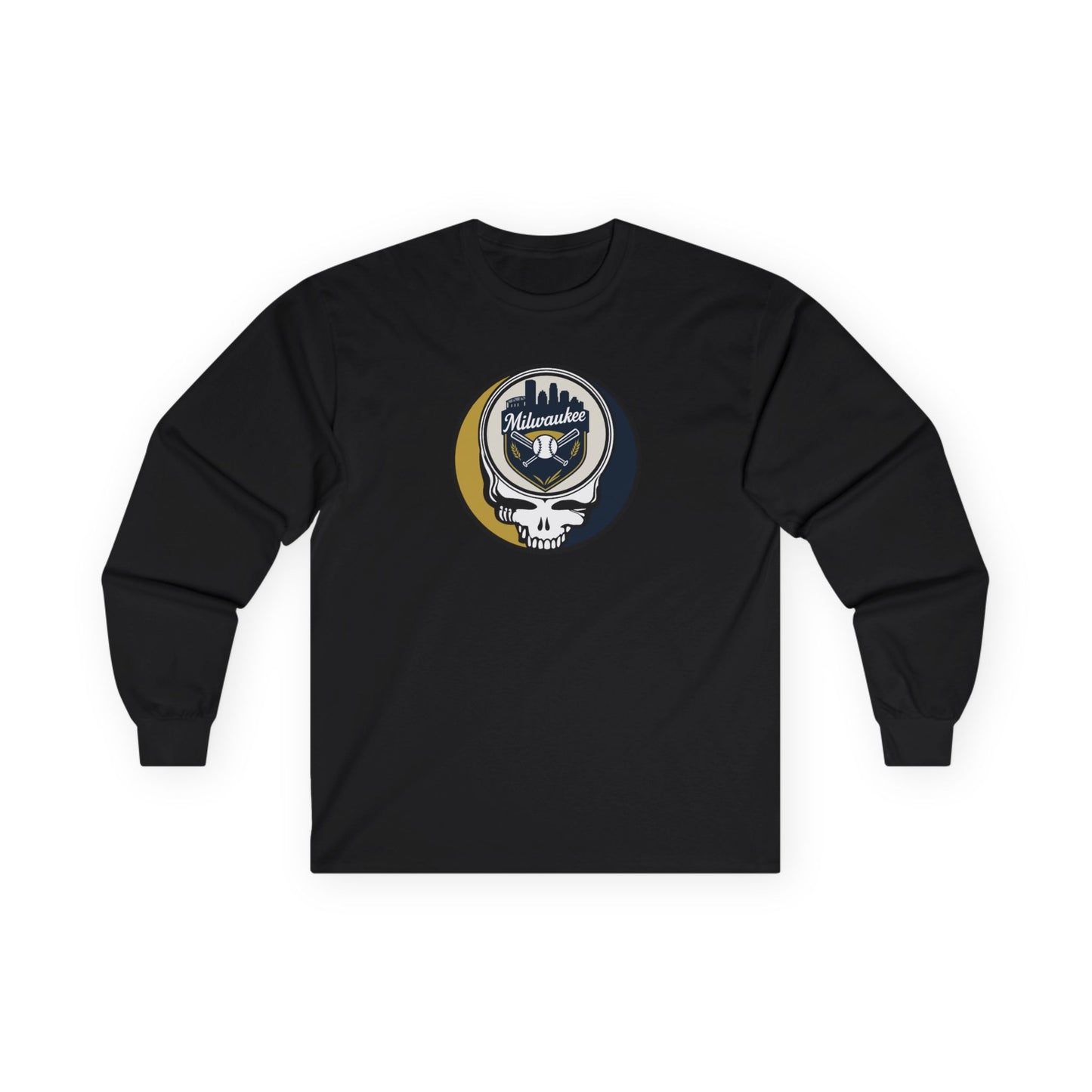 Milwaukee Brewers Classic Stealie Long Sleeve Tee - MLB