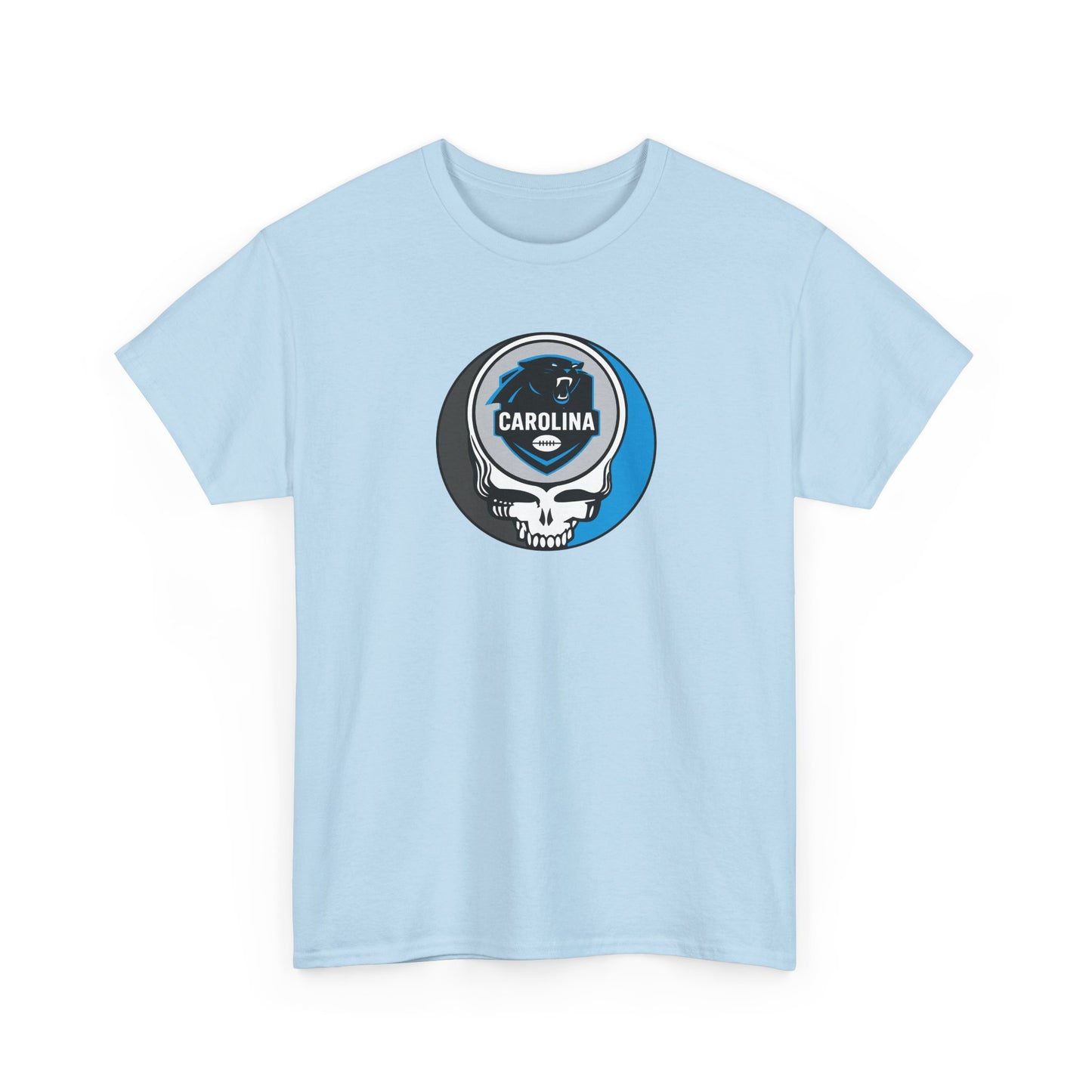 Carolina Panthers Grateful Dead Steal Your Face T-Shirt - NFL