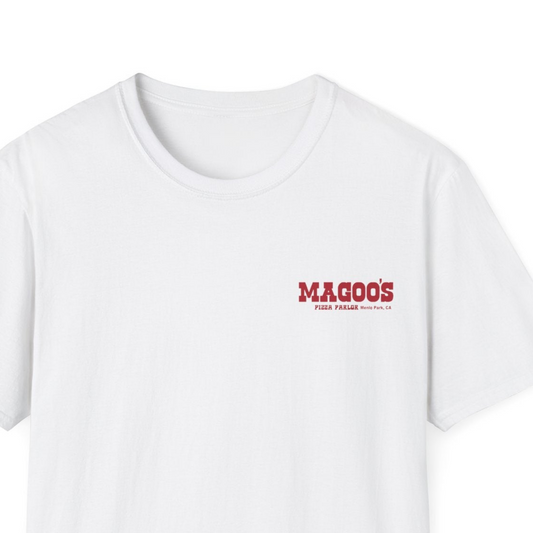 Magoo's Pizza Parlor - Two-Sided Vineyard Collection Grateful Dead TShirt