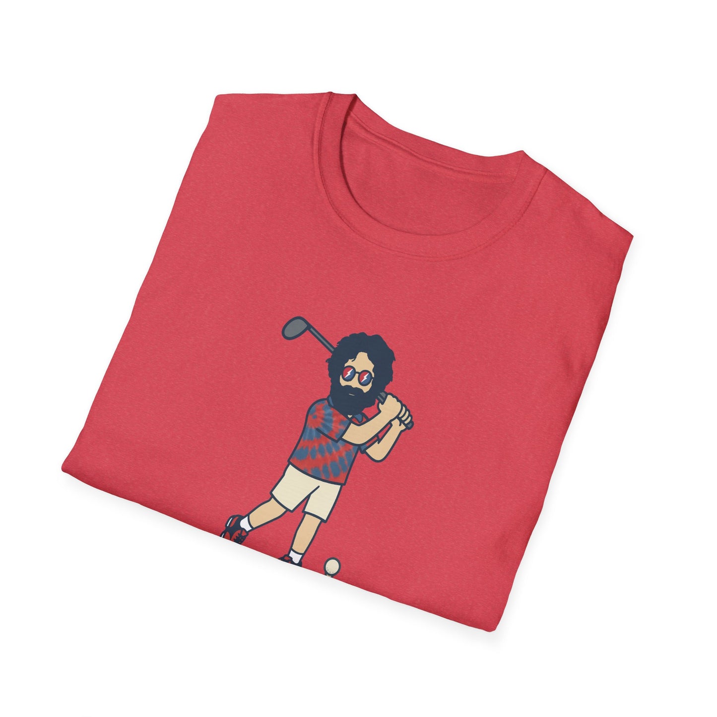 Golfin' Jerry - Life is dead. Grateful Dead TShirt