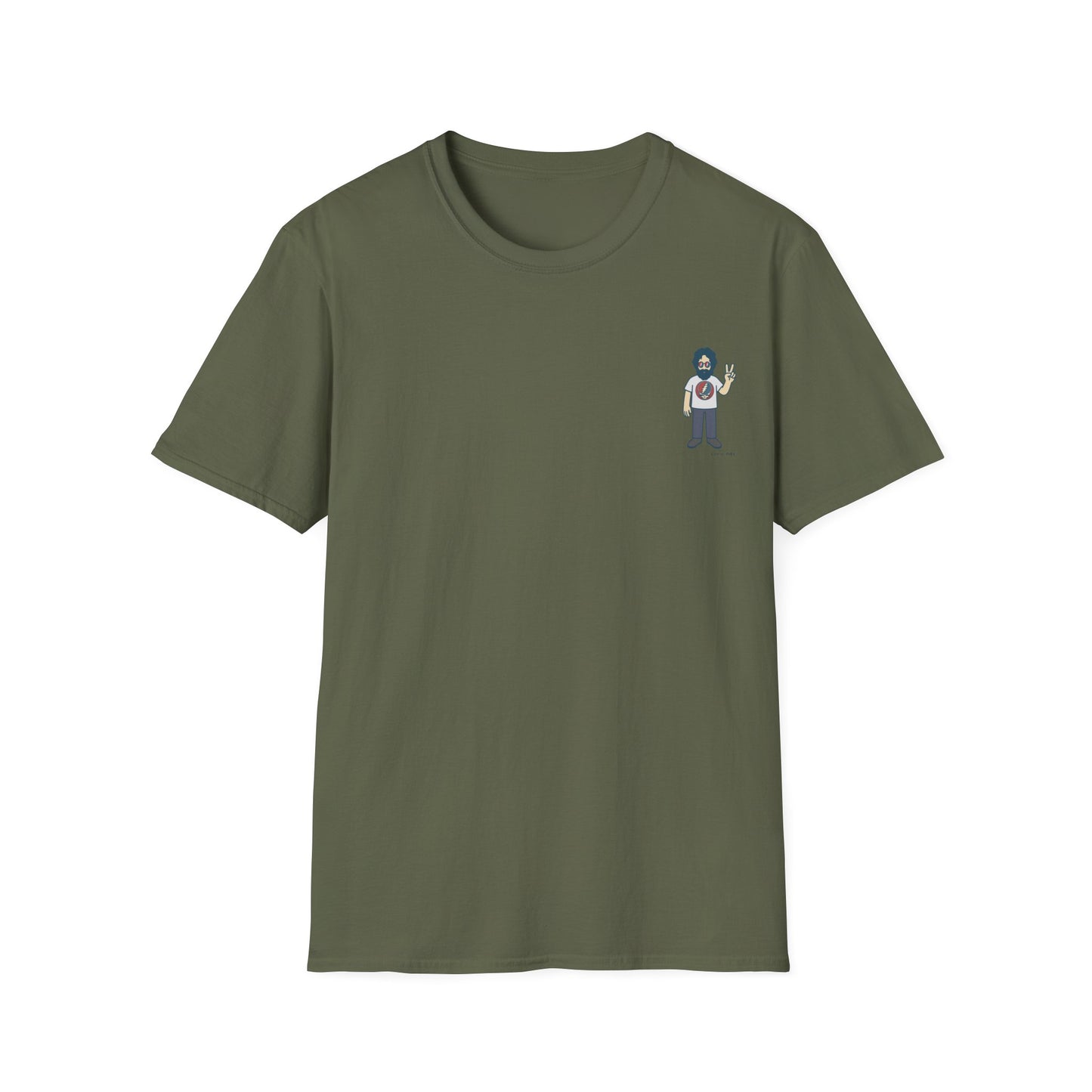 Peace Lovin' Jerry - Life is dead. Grateful Dead TShirt