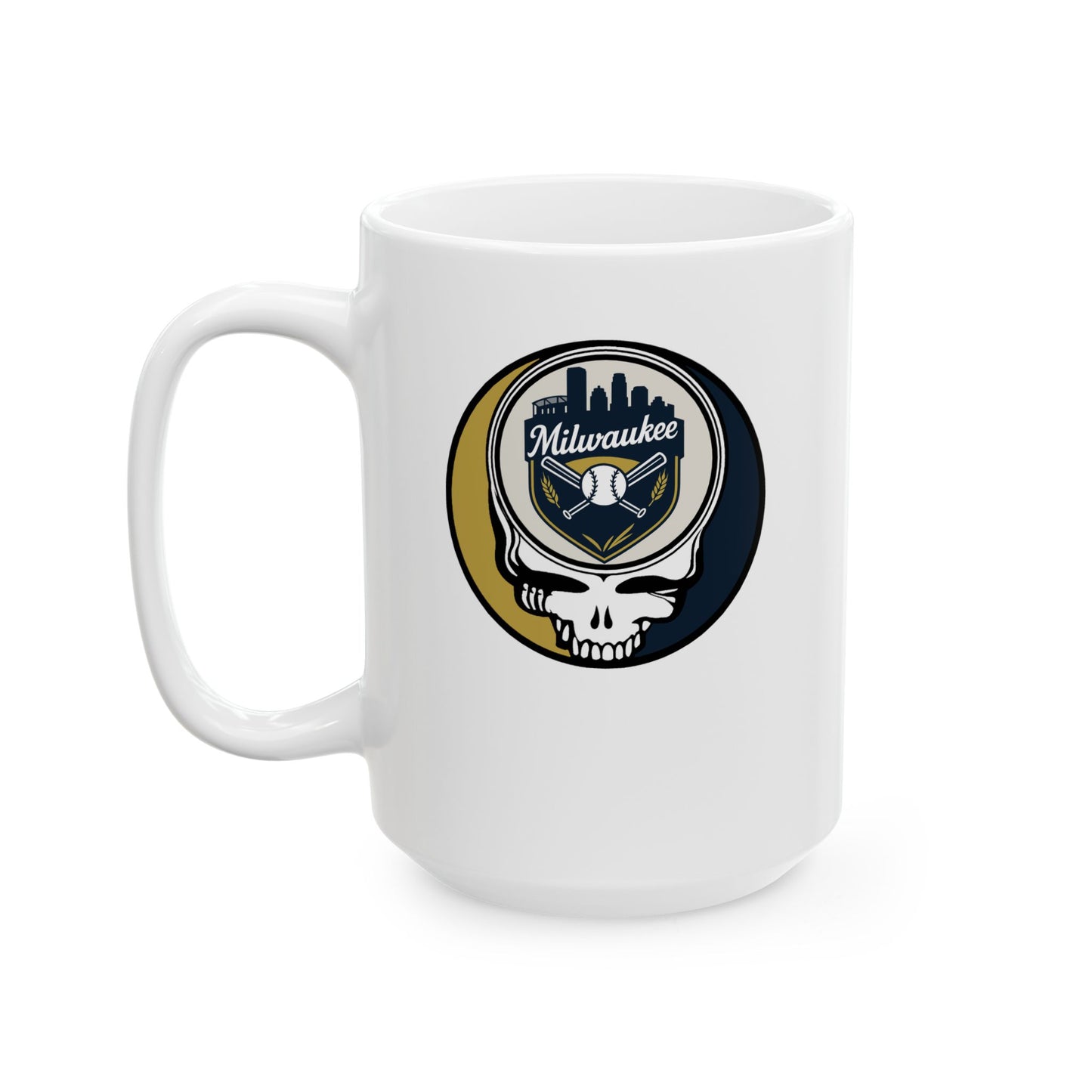 Milwaukee Brewers Stealie Ceramic Mug - MLB