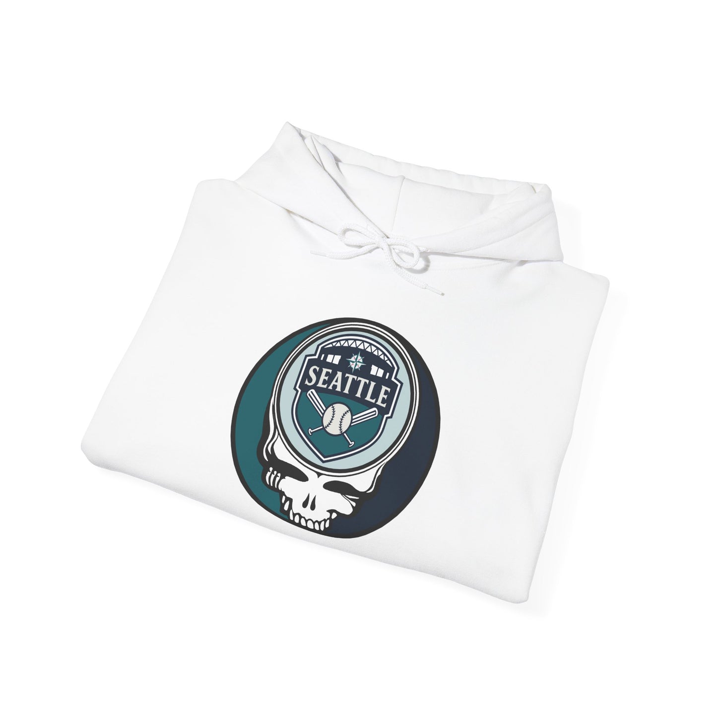 Seattle Mariners Grateful Dead Unisex Heavy Blend Hoodie - MLB