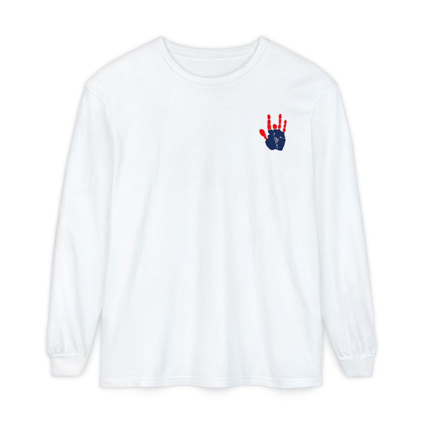 Jerry's Hand Two-Sided Vineyard Collection Garment-dyed Long Sleeve T-Shirt