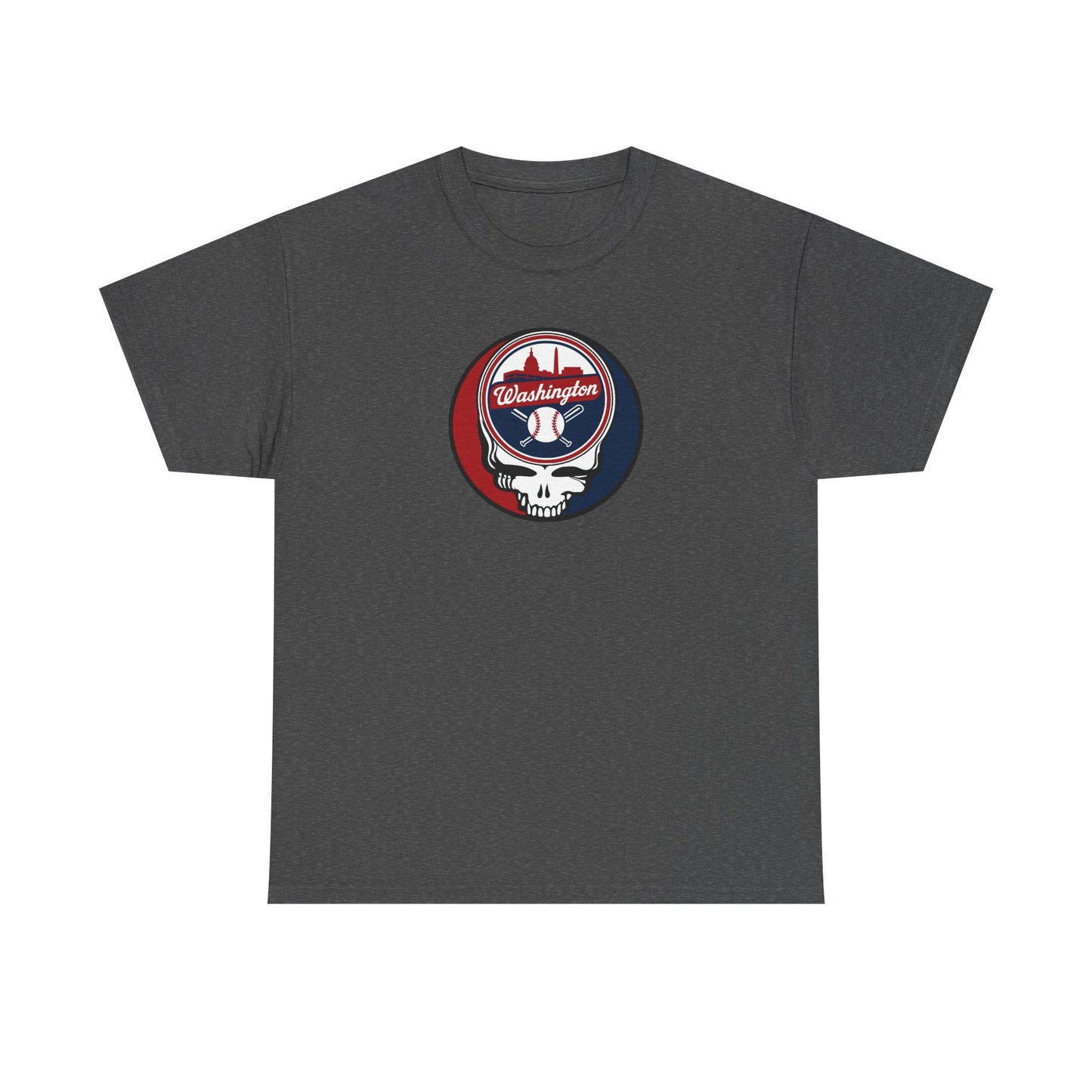 Washington Nationals Grateful Dead Steal Your Face T-Shirt - MLB