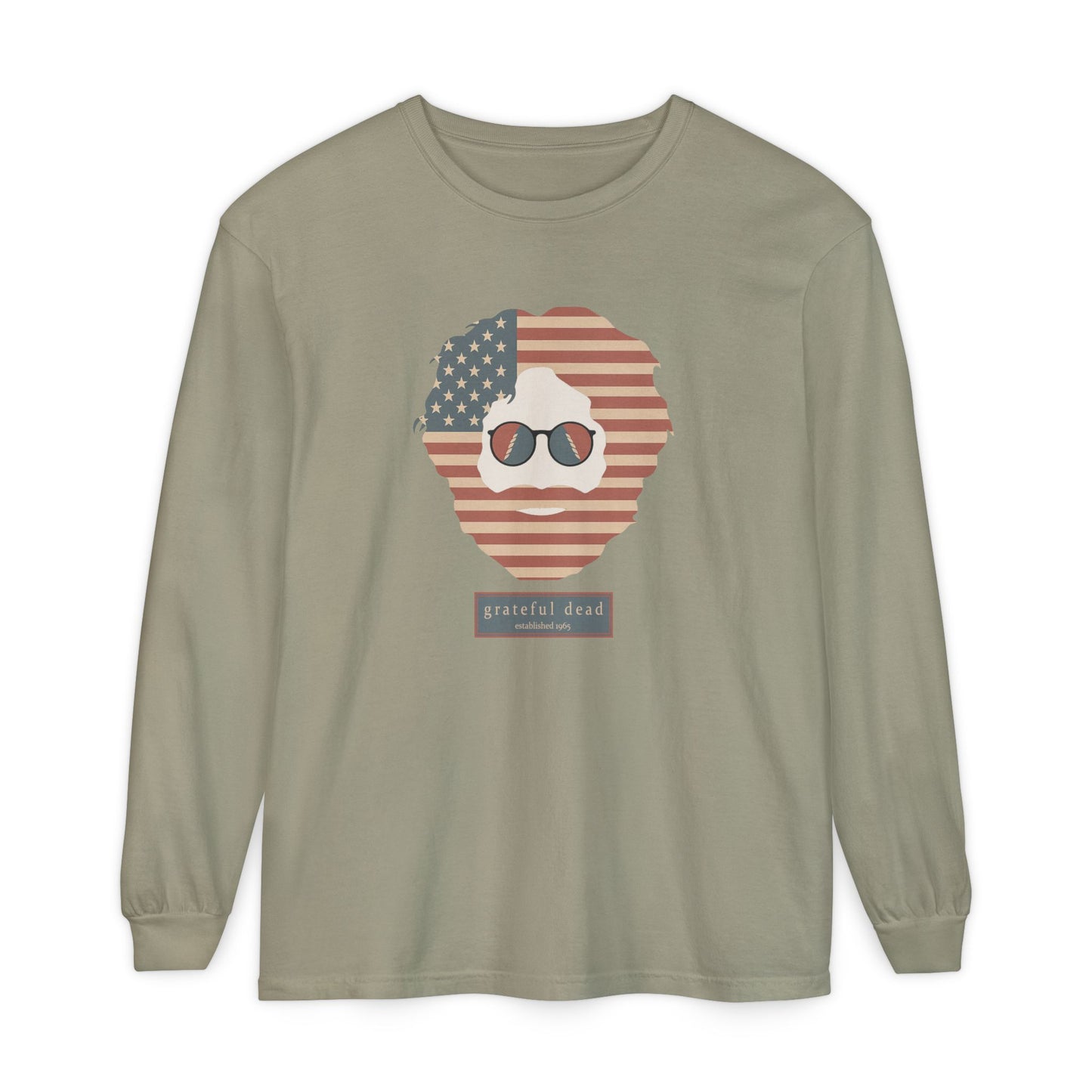 Stars & Stripes Jerry Vineyard Collection Garment-Dyed Long Sleeve