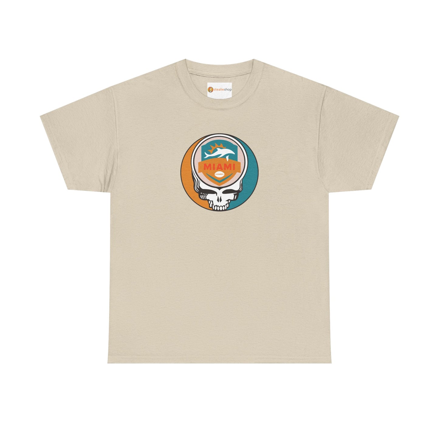 Miami Football Steal Your Face T-Shirt - Dolphins / NFL