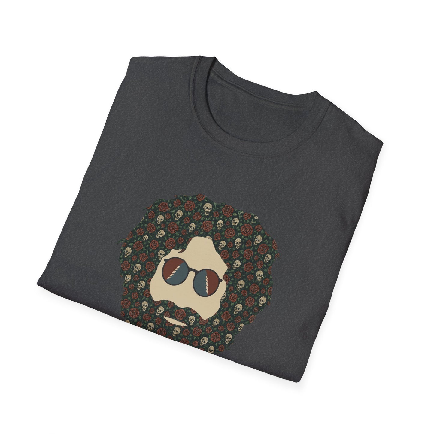 Skull & Roses Jerry Life is dead. T-Shirt