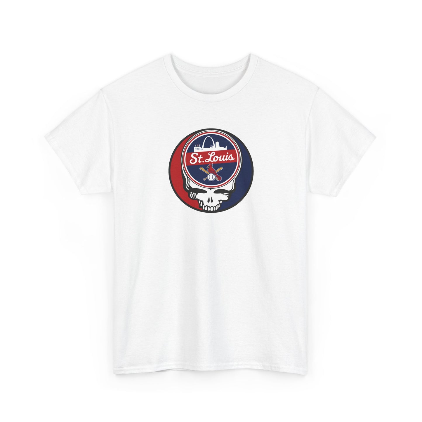 St. Louis Cardinals Grateful Dead Steal Your Face T-Shirt - MLB - St Louis