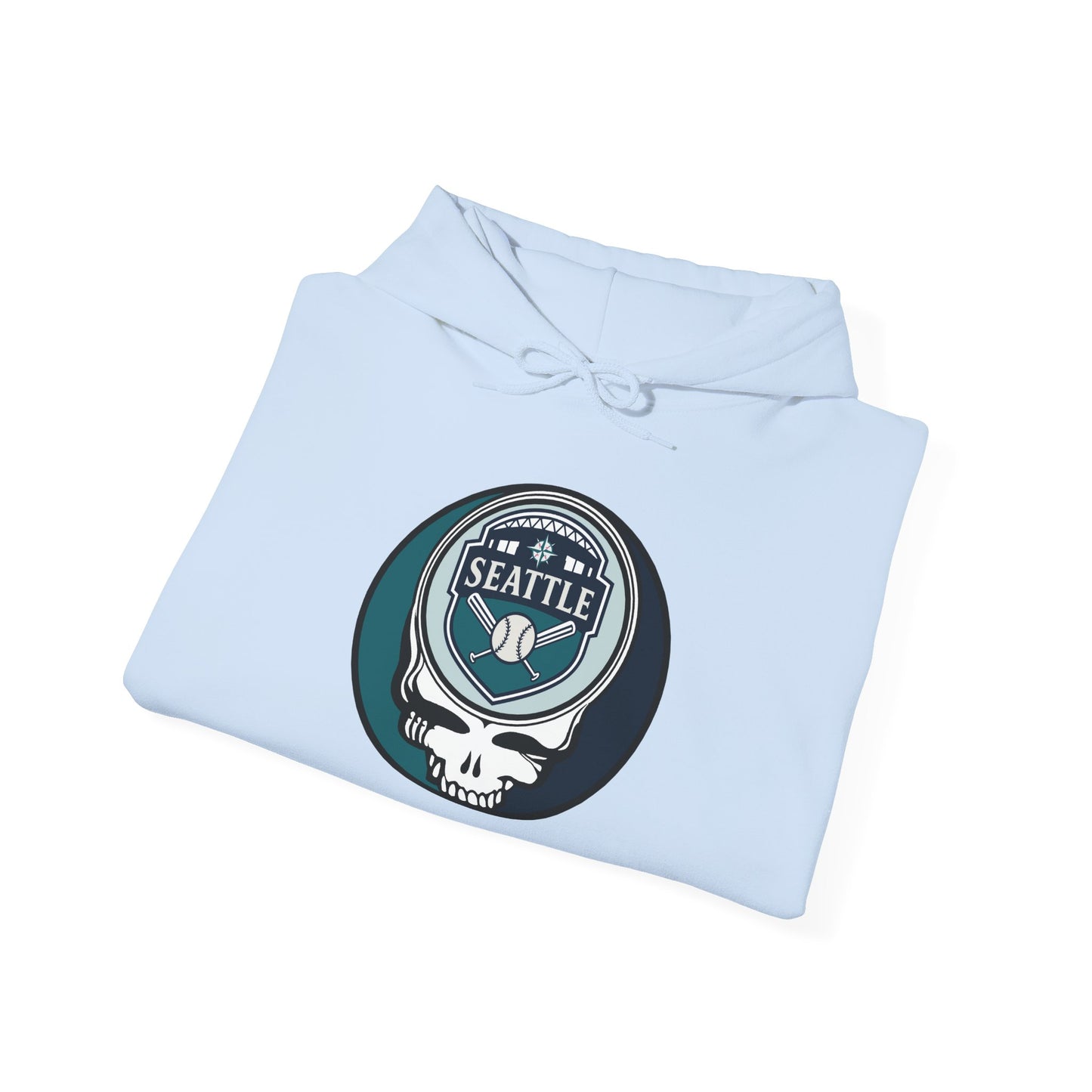 Seattle Mariners Grateful Dead Unisex Heavy Blend Hoodie - MLB