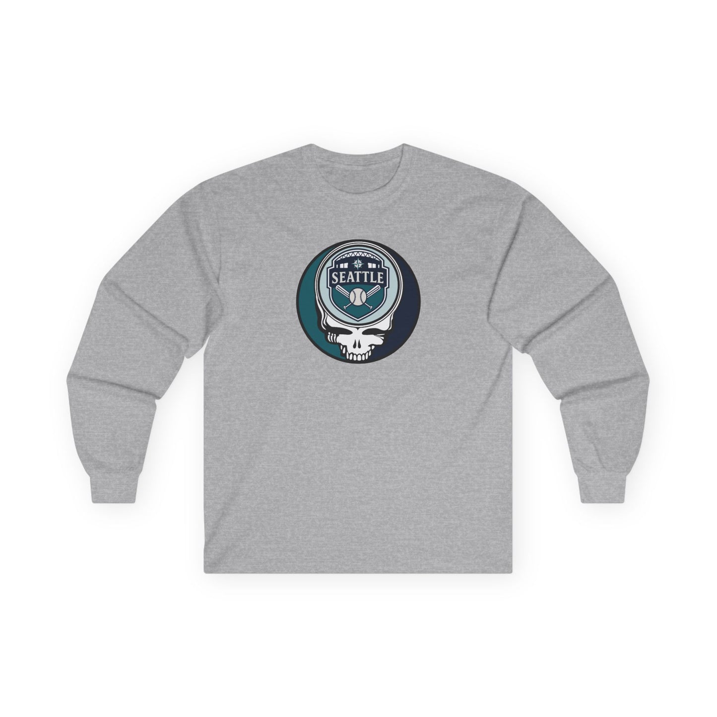 Seattle Mariners Classic Stealie Long Sleeve Tee - MLB