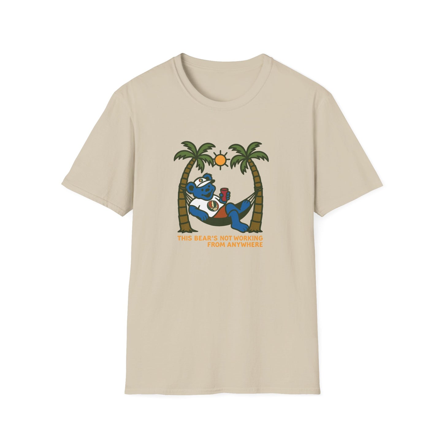 The Bear's Not Working From Anywhere - Life is dead. Grateful Dead TShirt