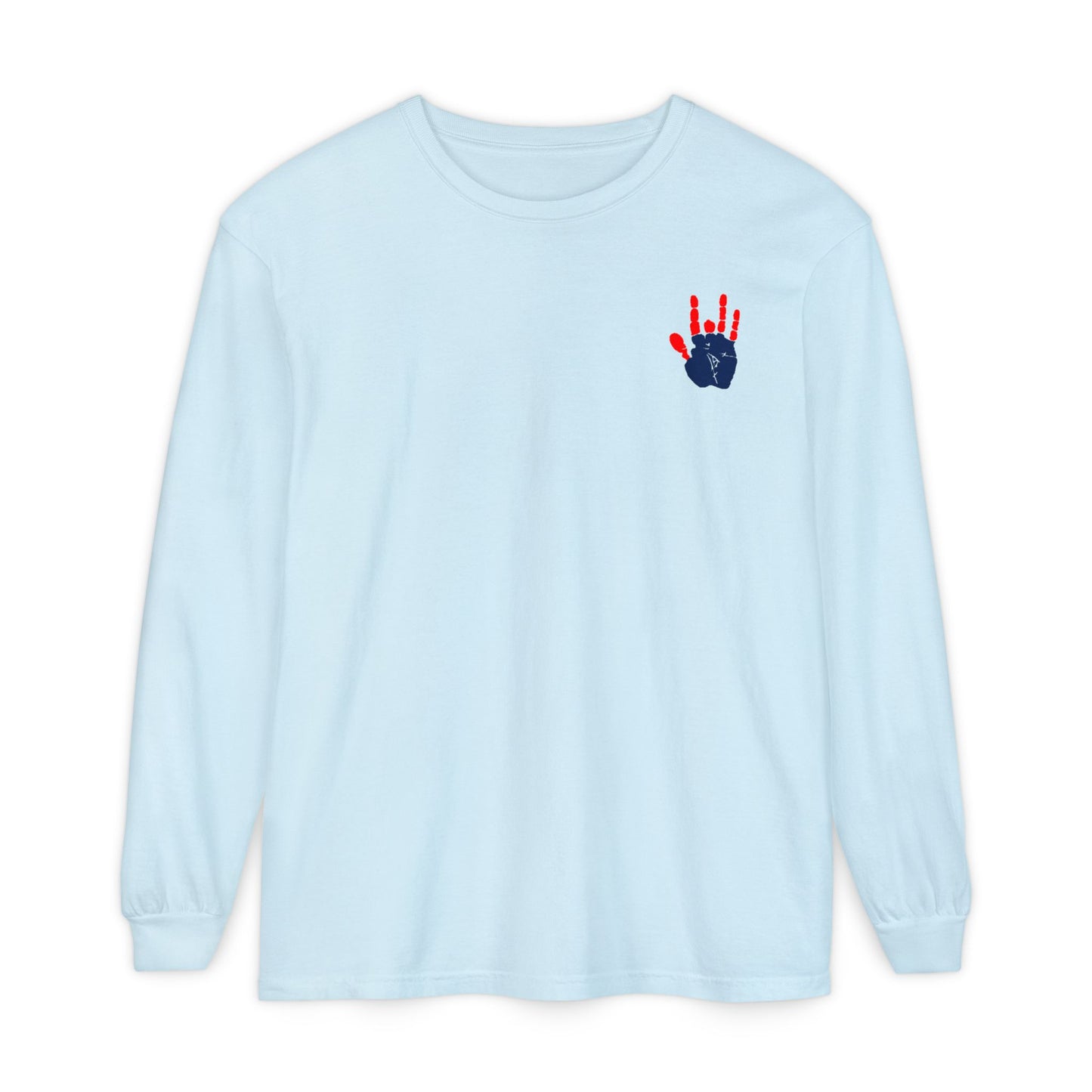 Jerry's Hand Two-Sided Vineyard Collection Garment-dyed Long Sleeve T-Shirt