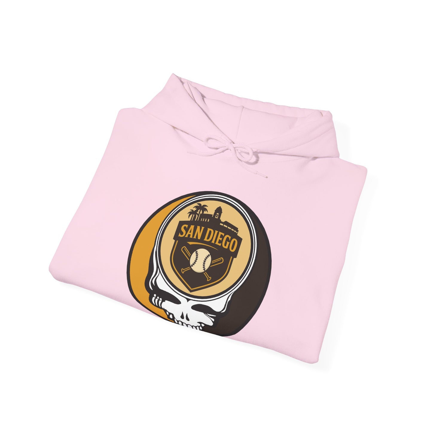 San Diego Baseball Stealie Grateful Dead Unisex Heavy Blend Hoodie - MLB