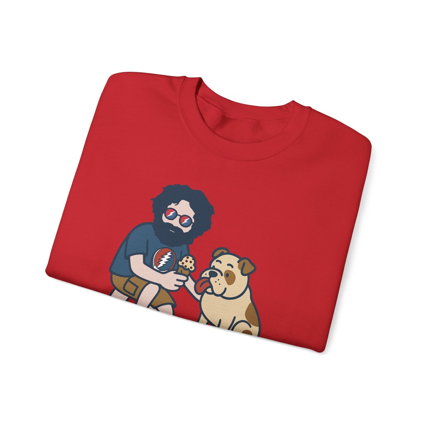 Jerry and Frank Are Sharin' | Life is dead. Crewneck Sweatshirt